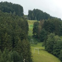 Schlepplift Oberegg-St. Anton (Garaventa) in Oberegg, Juli 2008