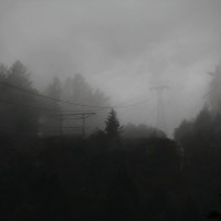 Von Rodi / Fiesso führt eine sehr steile Luftseilbahn zum Lago di Tremorgio, Oktober 2010