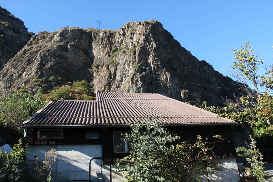 Luftseilbahn Mazembroz-Bleudon (Niederberger) in Fully, August 2011
