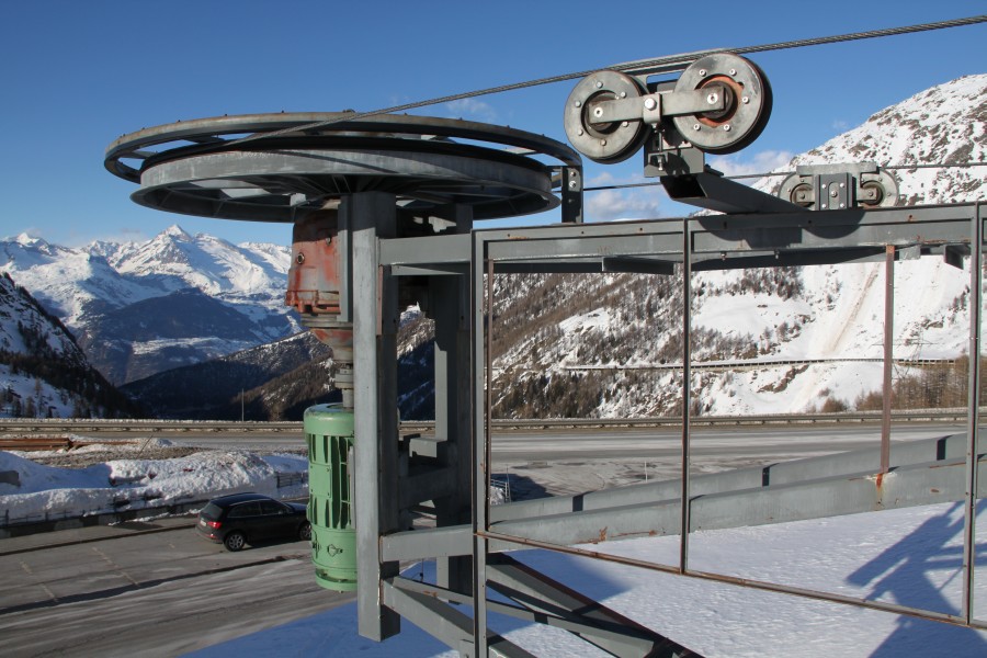 Schlepplift Simplon Kulm 2, Februar 2012