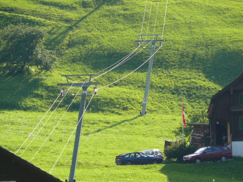 Schlepplift Wägital (Garaventa) in Vorderthal, Juli 2008