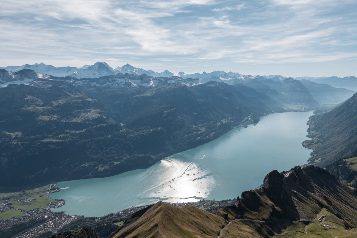 Panorama vom Brienzer Rothorn, Oktober 2021