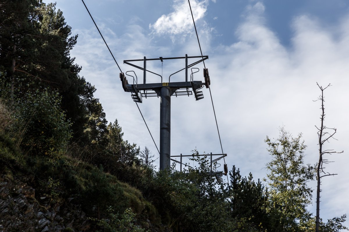 Sesselbahn La Roca, September 2018