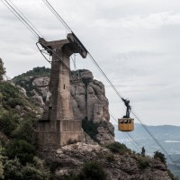 Luftseilbahn Aeri de Montserrat, September 2018