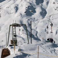 Bergstation des Schlepplifts Tanatzhöhi, Dezember 2023