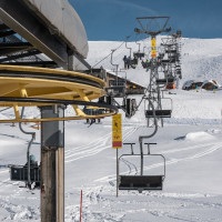 Talstation der Sesselbahn Tamboalp-Tanatzhöhi, Dezember 2023