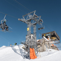 Bergstation der Sesselbahn Tamboalp-Tanatzhöhi, Dezember 2023