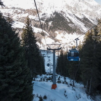 Kabinenbahn Splügen-Blachtaboda, Dezember 2023