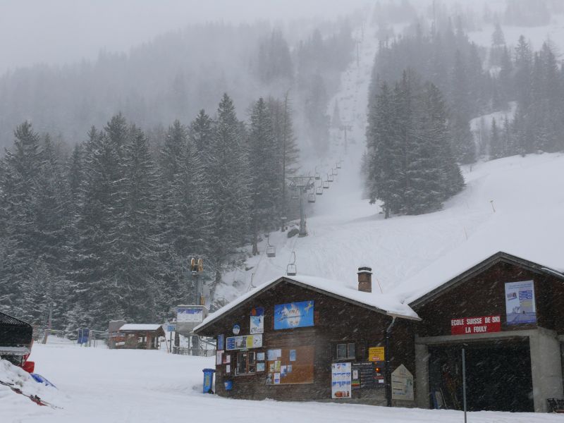 Sesselbahn La Fouly-Les Arpalles, März 2008