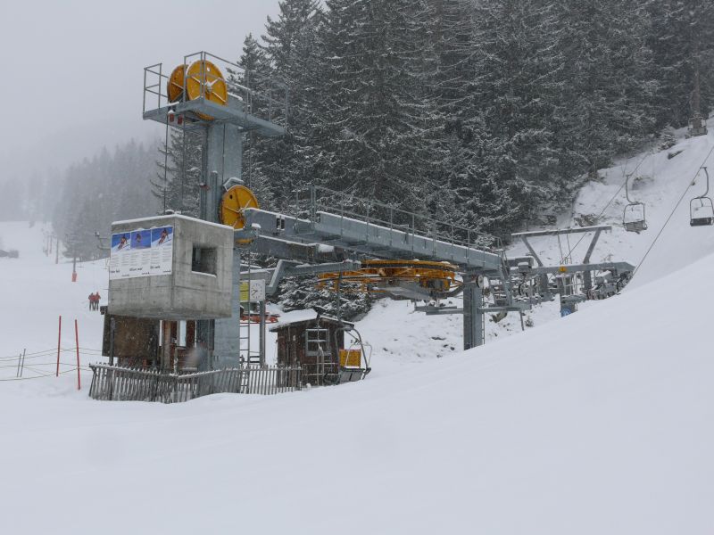 Sesselbahn La Fouly-Les Arpalles, März 2008