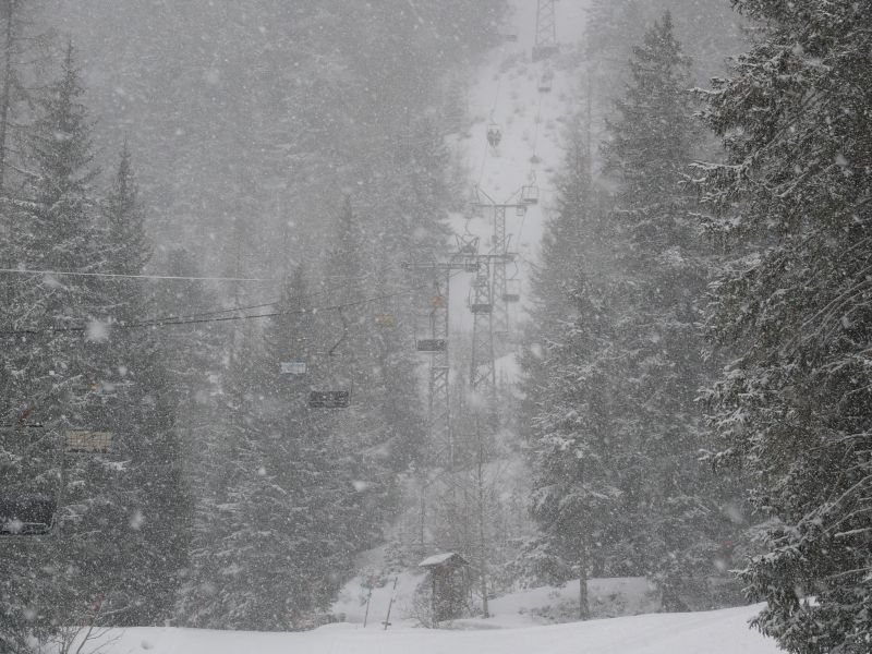 Sesselbahn Champex-Le Breya, März 2008