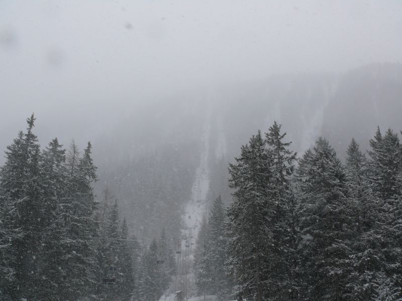 Sesselbahn Champex-La Breya, März 2008