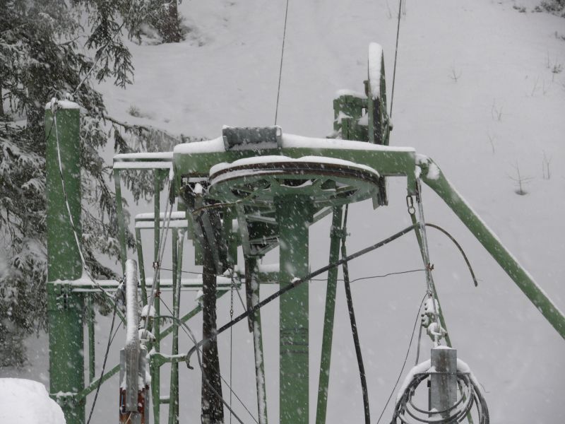 Schlepplift La Breya, März 2008