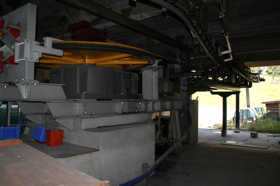 Kabinenbahn Col du Menouve, August 2011