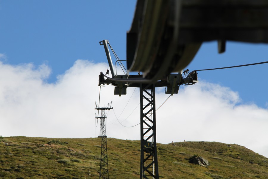 Kabinenbahn Col du Menouve, August 2011
