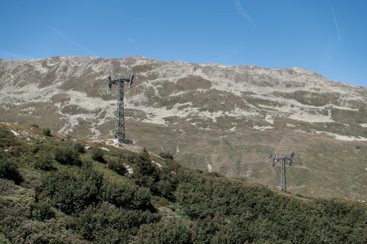 Kabinenbahn Bourg-Saint-Bernard-Col de Menouve, August 2018