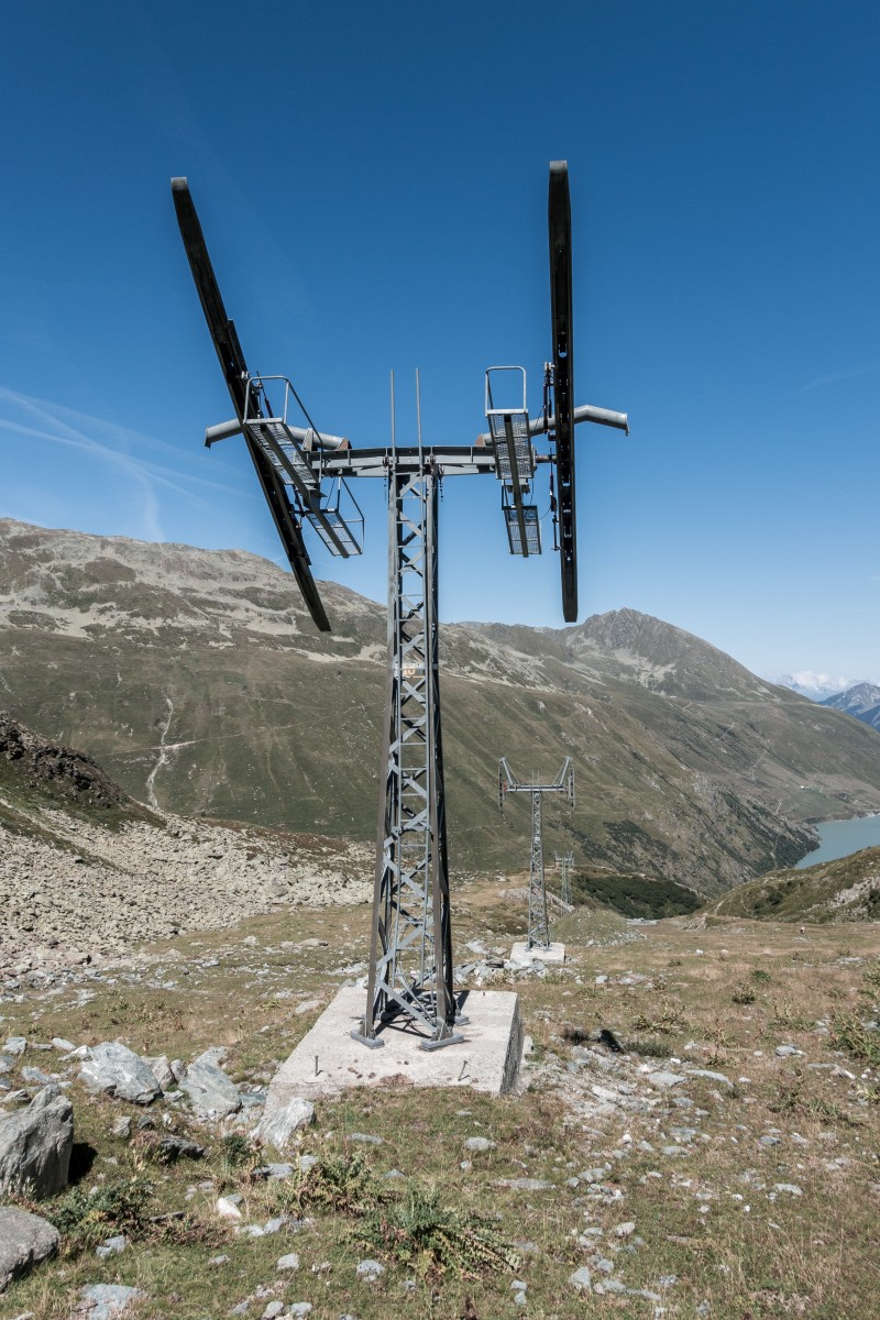 Kabinenbahn Bourg-Saint-Bernard-Col de Menouve, August 2018