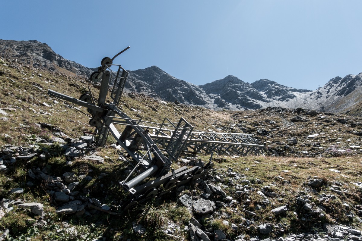Kabinenbahn Bourg-Saint-Bernard-Col de Menouve, August 2018