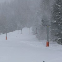 Schlepplift La Combe Verte, März 2008