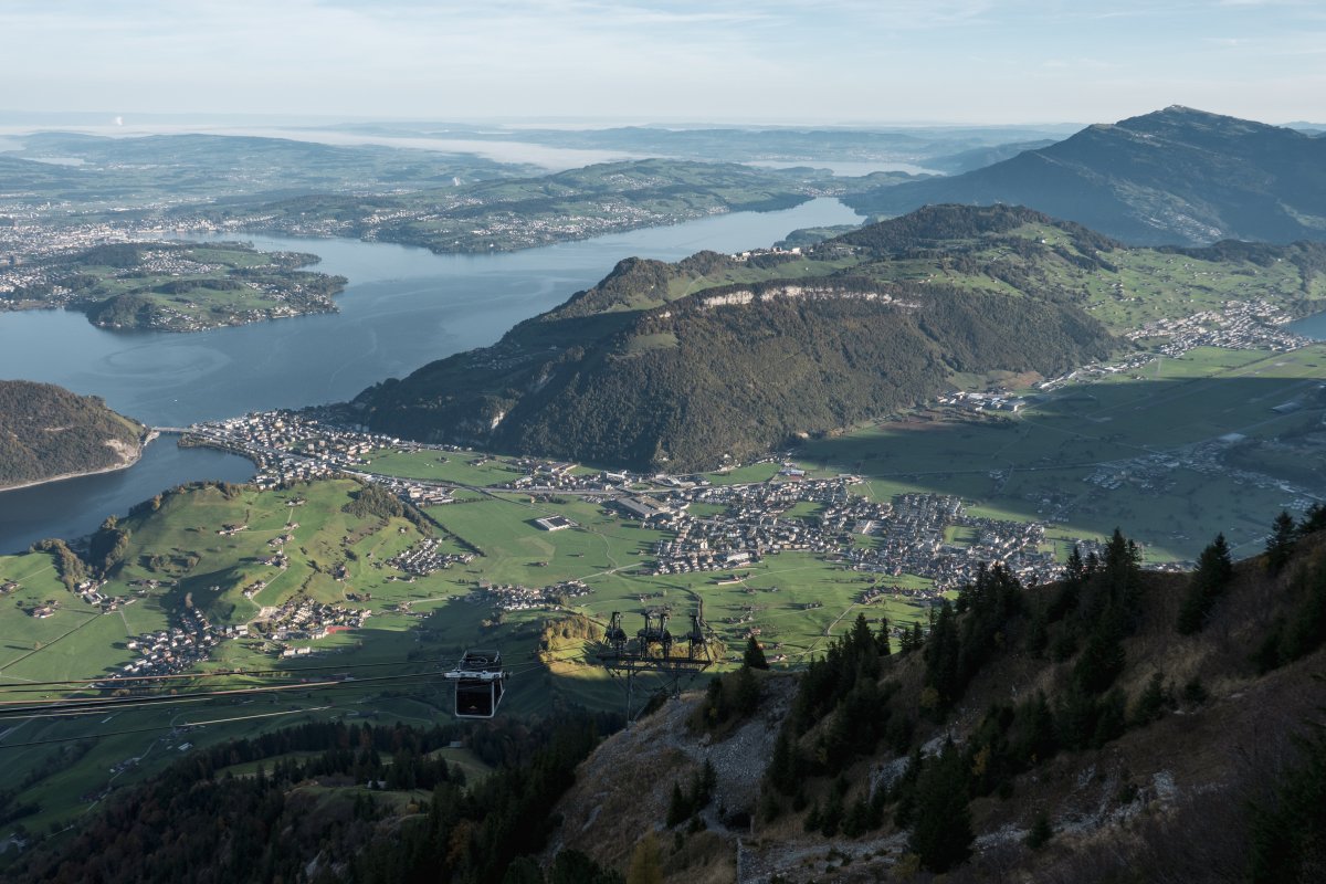 Panorama vom Stanserhorn, Oktober 2022