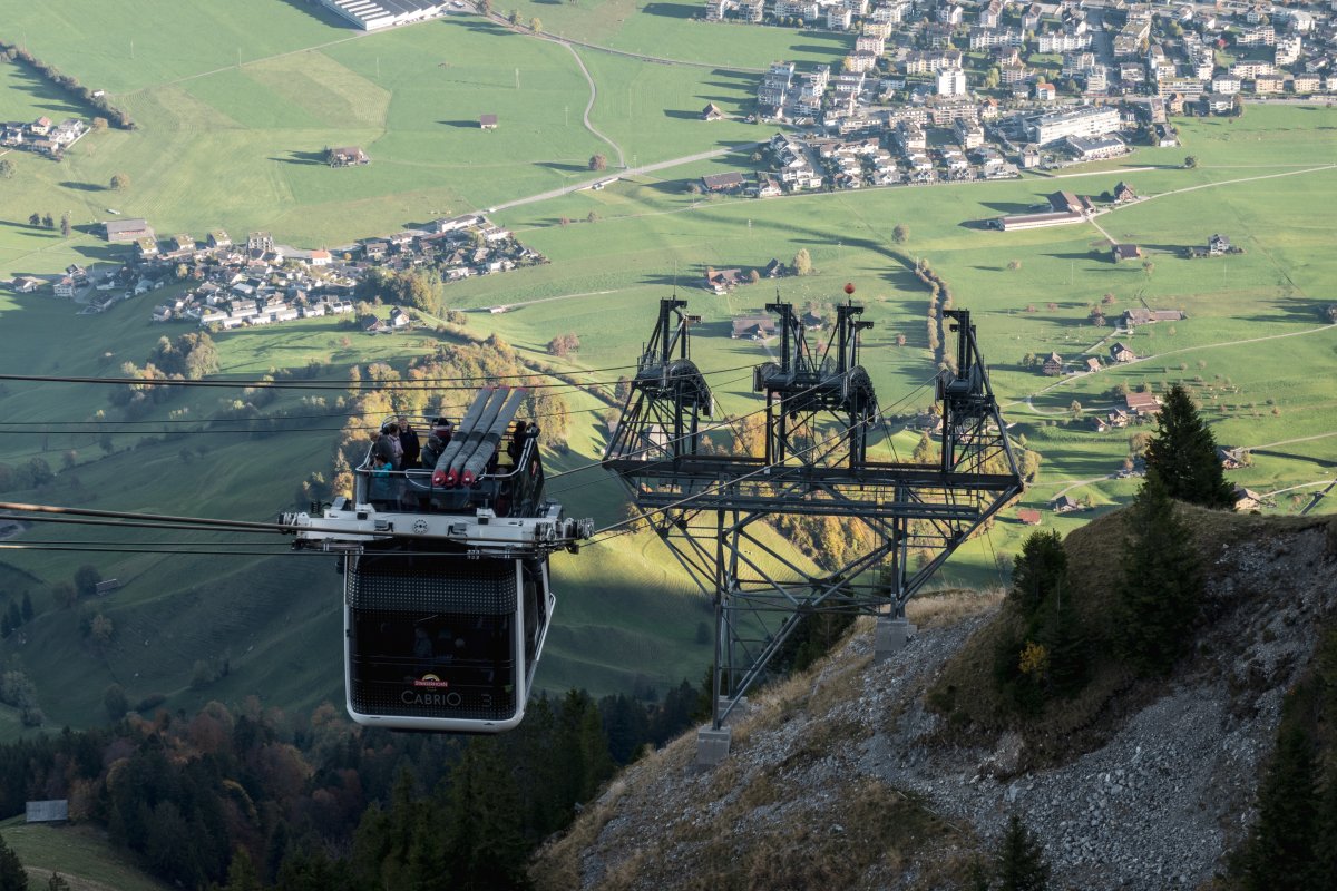 Luftseilbahn Kälti-Stanserhorn, Oktober 2022
