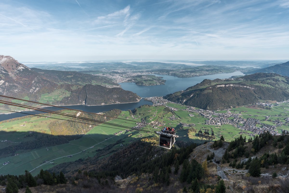 Luftseilbahn Kälti-Stanserhorn, Oktober 2022