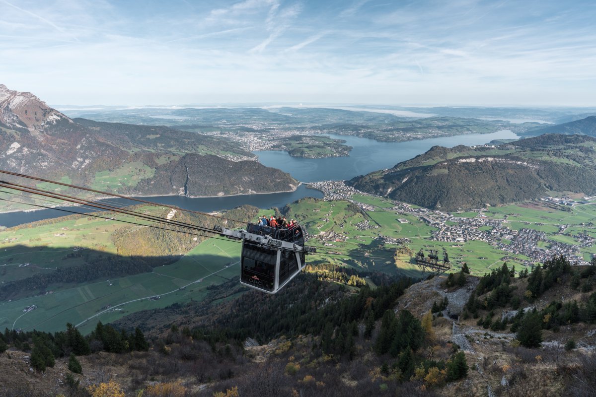 Luftseilbahn Kälti-Stanserhorn, Oktober 2022