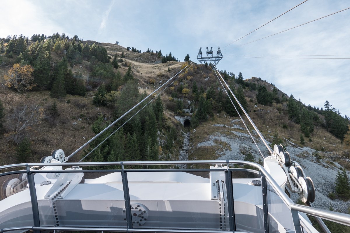 Luftseilbahn Kälti-Stanserhorn, Oktober 2022