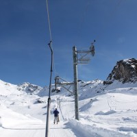 Schlepplift Pas-de-Boeuf, Februar 2012