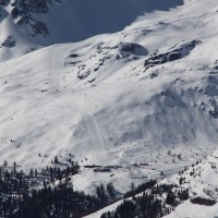 Bendolla, der Dreh- und Angelpunkt in Grimentz, Februar 2012