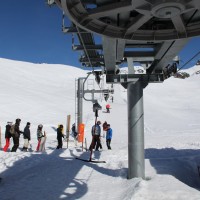 Schlepplift Col des Ombrintzes, Februar 2012