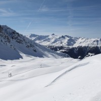 Schlepplift Crêt de la Motte, wieder in einem völlig abgelegenen Hochtal, Februar 2012