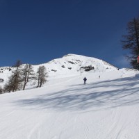 Piste am Schlepplift Illhorn 2, Februar 2012