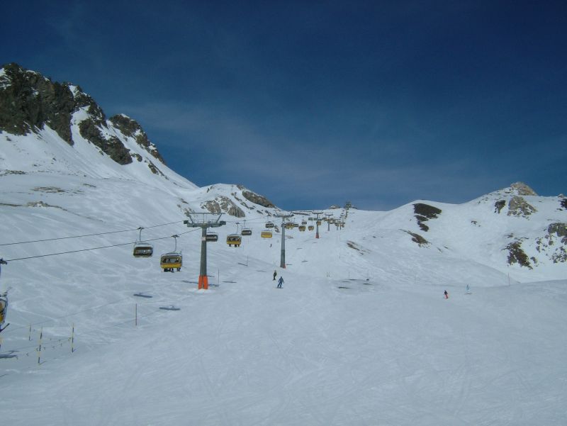 Sesselbahn Lej da Pêsch-Fuorcla Grischa, April 2007