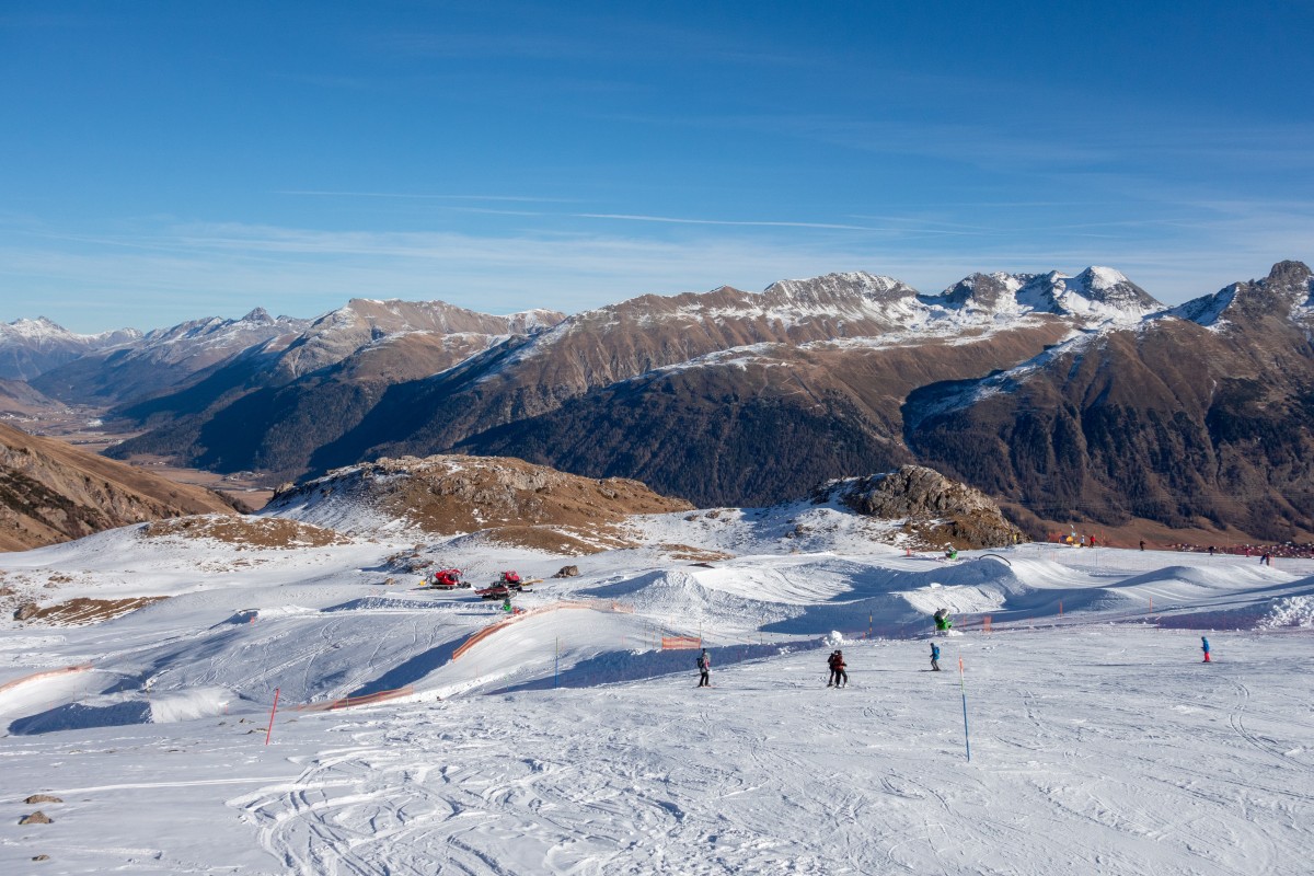 Funpark auf Corviglia