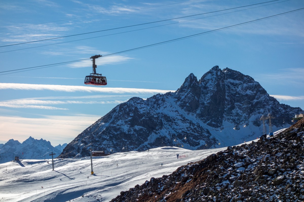 Luftseilbahn Corviglia - Piz Nair