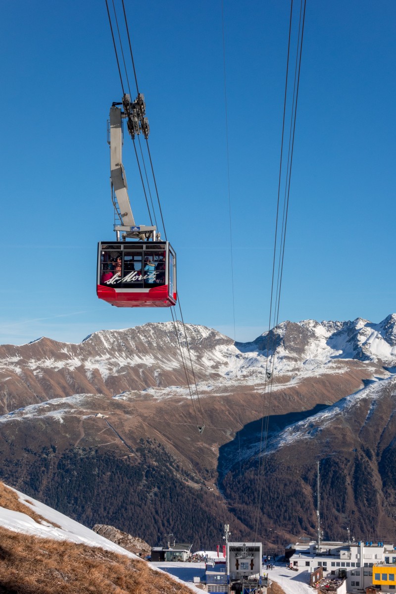 Luftseilbahn Corviglia - Piz Nair