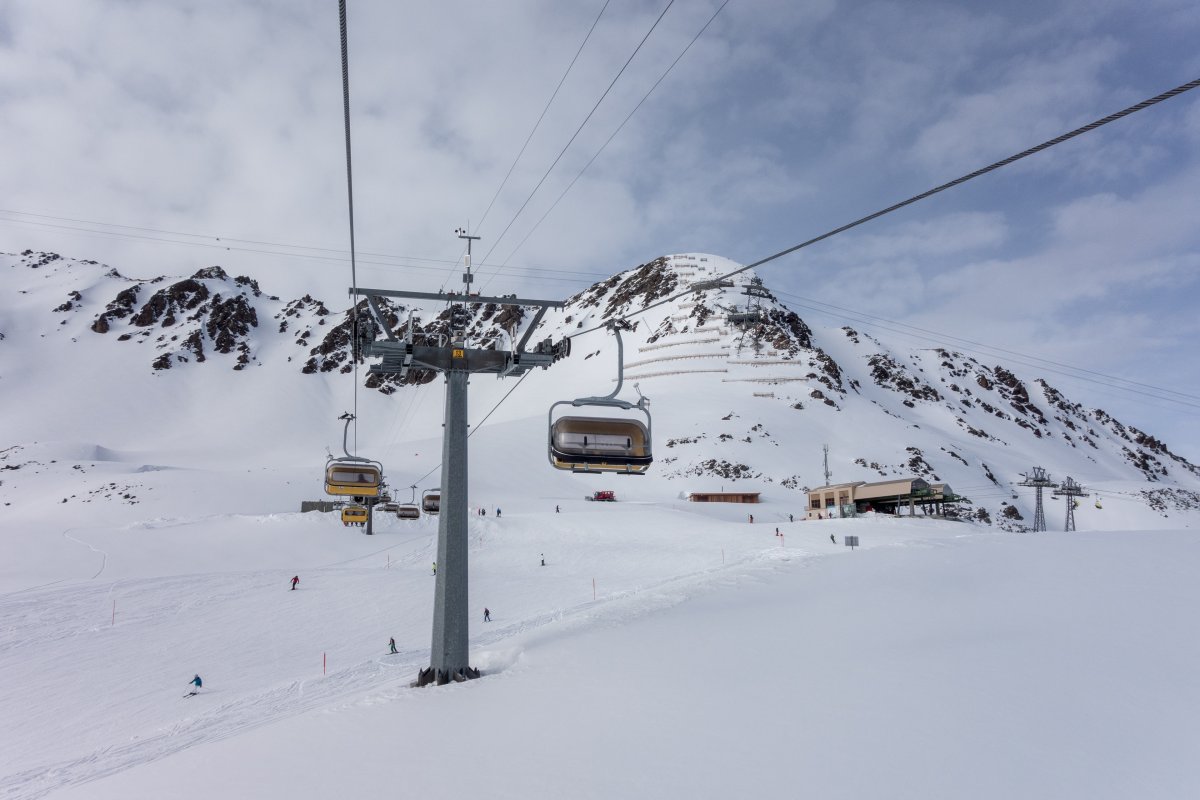 Sesselbahn Randolins-Munt da San Murezzan, März 2019