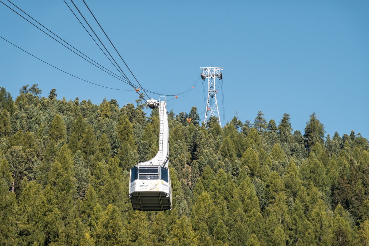 Luftseilbahn St. Moritz Bad-Signal, September 2023