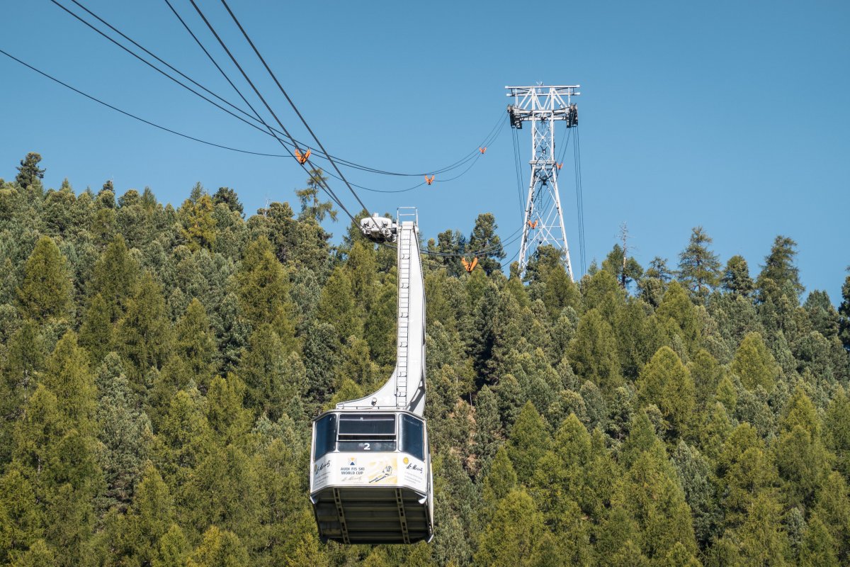 Luftseilbahn St. Moritz Bad-Signal, September 2023