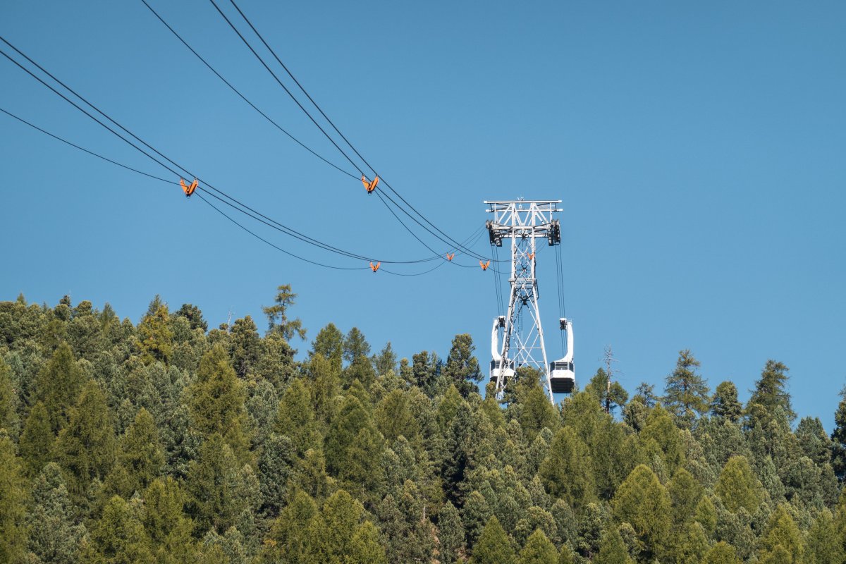 Luftseilbahn St. Moritz Bad-Signal, September 2023