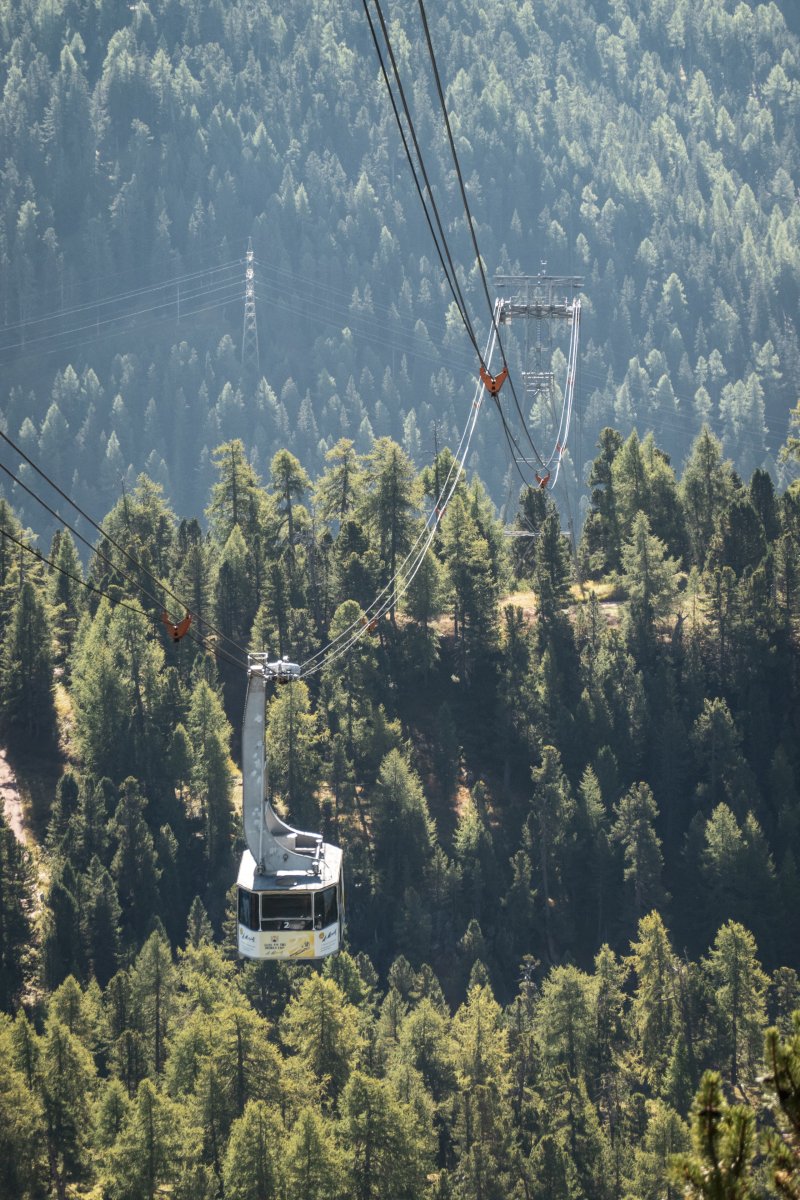 Luftseilbahn St. Moritz Bad-Signal, September 2023