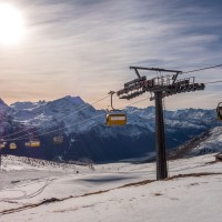 Sesselbahn Randolins-Munt da San Murezzan, Dezember 2015