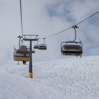 Sesselbahn Randolins-Munt da San Murezzan, März 2019