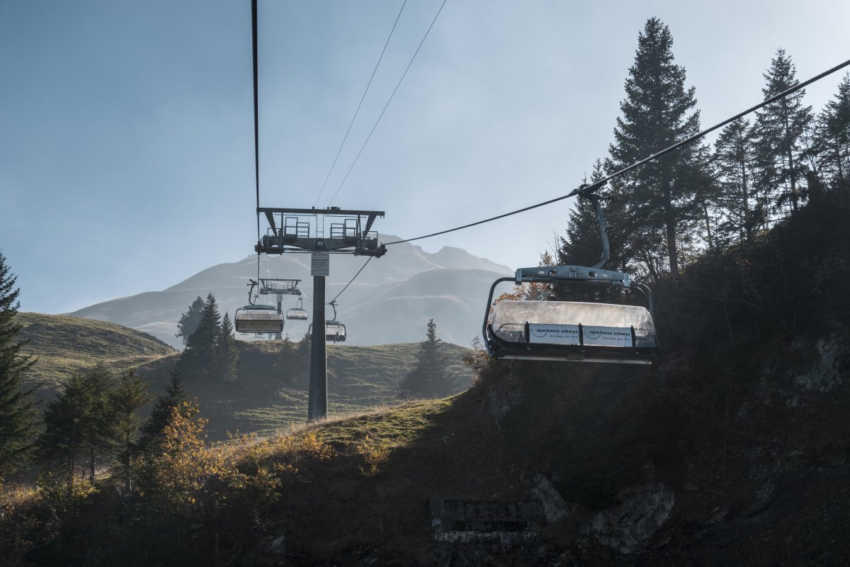 Sesselbahn Klingenstock, Oktober 2022