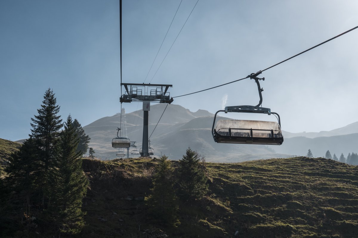 Sesselbahn Klingenstock, Oktober 2022