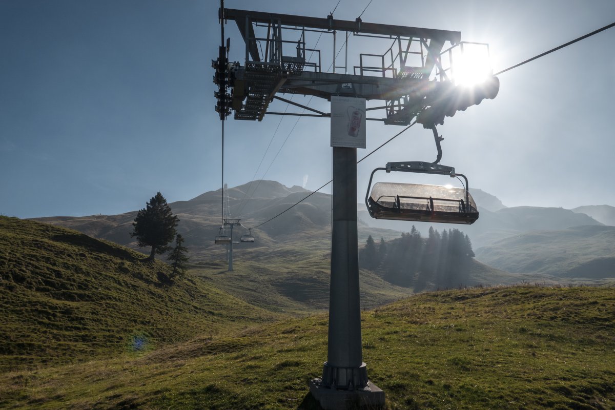 Sesselbahn Klingenstock, Oktober 2022