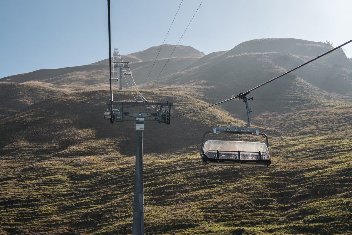 Sesselbahn Klingenstock, Oktober 2022