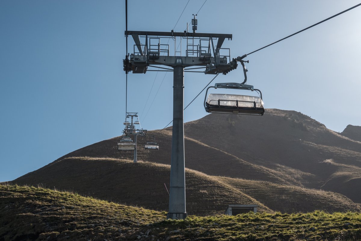 Sesselbahn Klingenstock, Oktober 2022