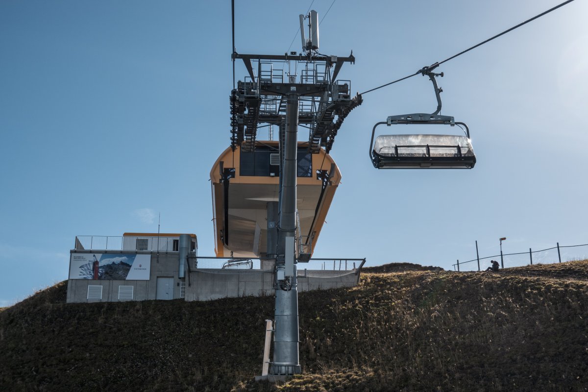 Sesselbahn Klingenstock, Oktober 2022